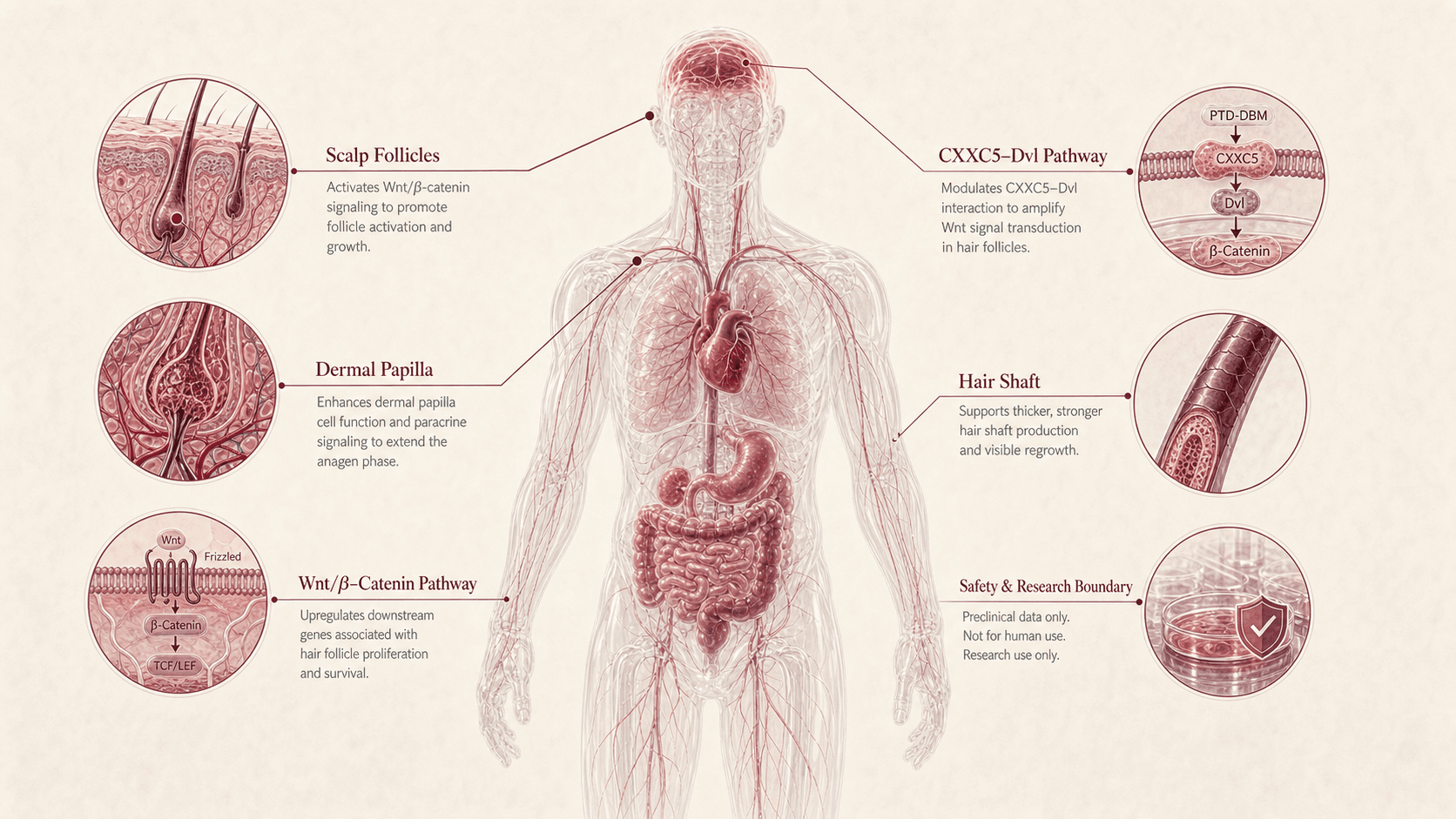 PTD-DBM anatomical canvas