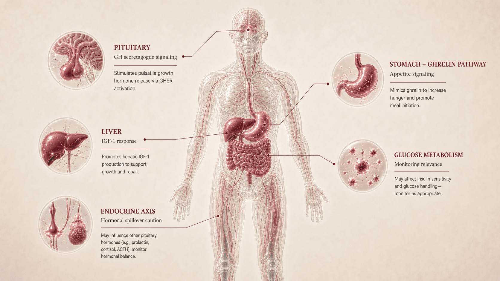 GHRP-6 anatomical canvas