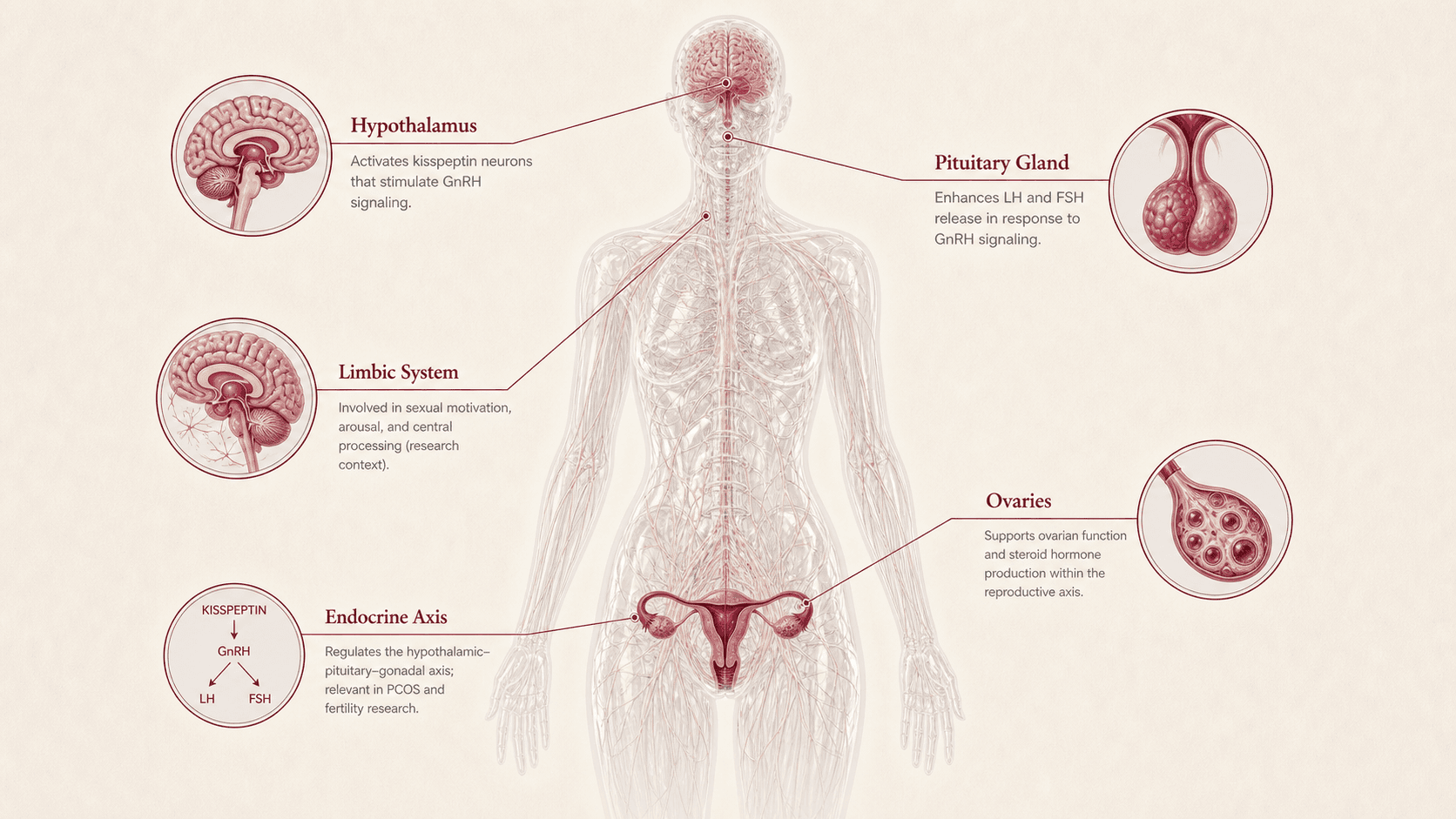 Kisspeptin anatomical canvas